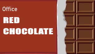 オフィスレッドチョコレート